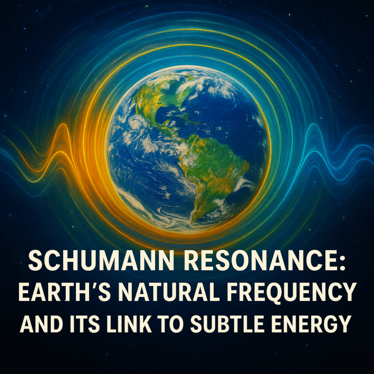 Schumann Resonance Effects on Earth and Human Energy
