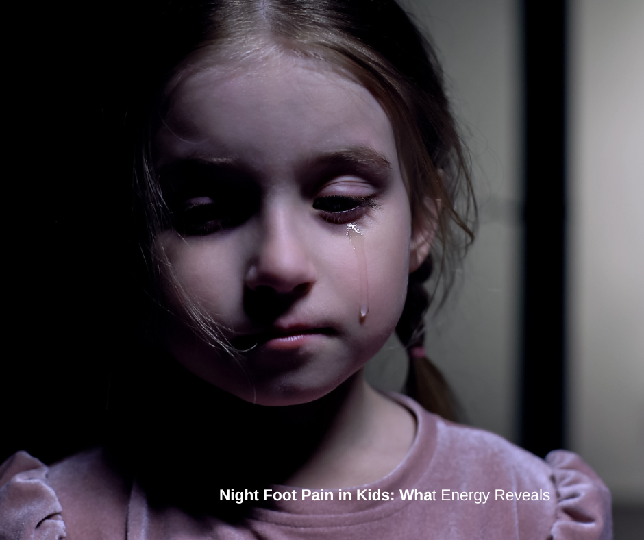 Night Foot Pain in Children: What Energy Reveals
